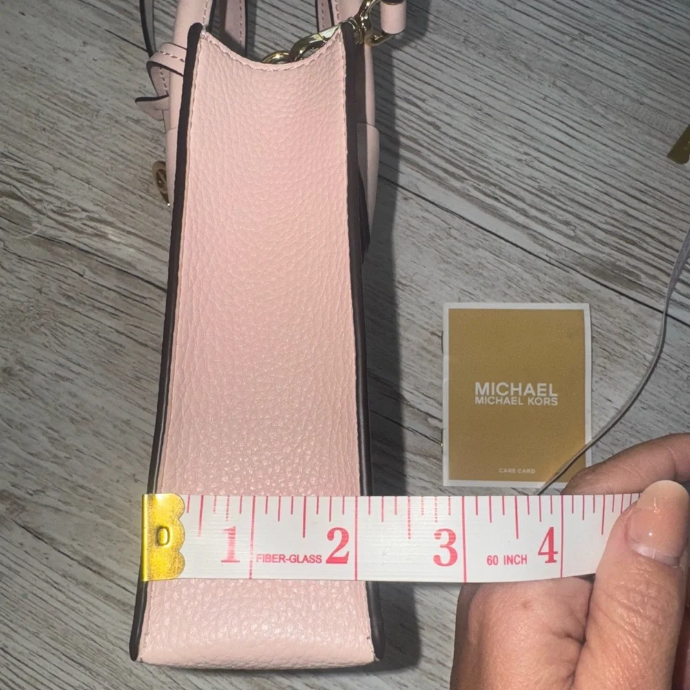 Michael Kors Mercer Extra Small Leather Convertible Versatile Crossbody Bag